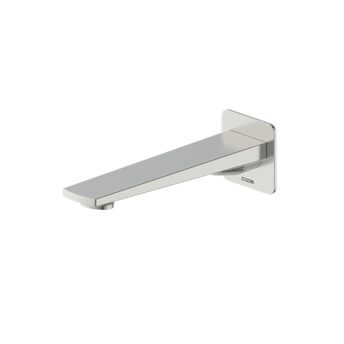Brushed Nickel Code Pure Bath Spout 210Mm - 7 Colours
