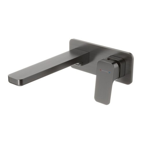 Gunmetal Waipori MK2 Wall Basin/Bath Mixer 6 Star - Lead Free