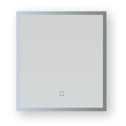 Chrome Broadway Rectangular LED Mirror