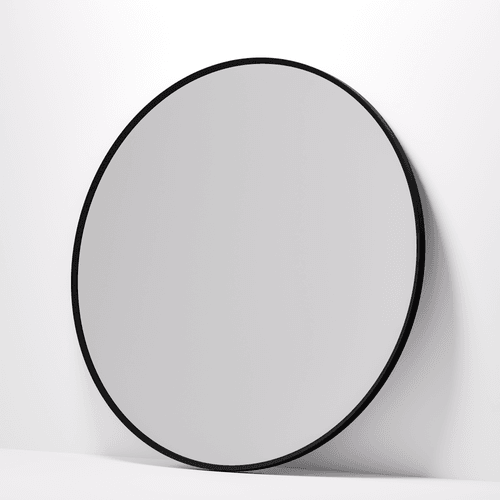 Black Code Aspect Round 900 Framed Mirror Range