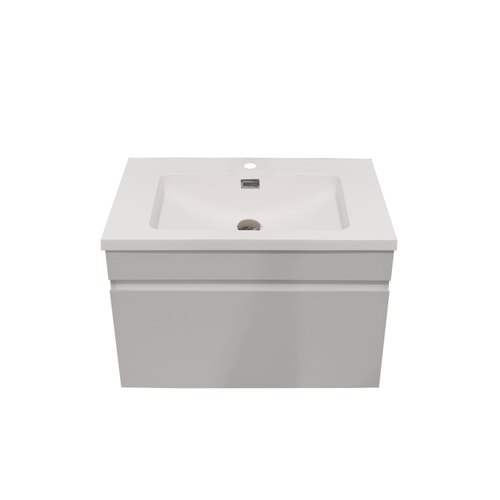 White Code Neo 600 Single Drawer Vanity Range - 2 Colours