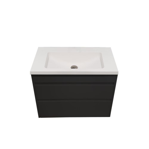 Black Code Neo 600 2 Drawer Vanity Range - 2 Colours