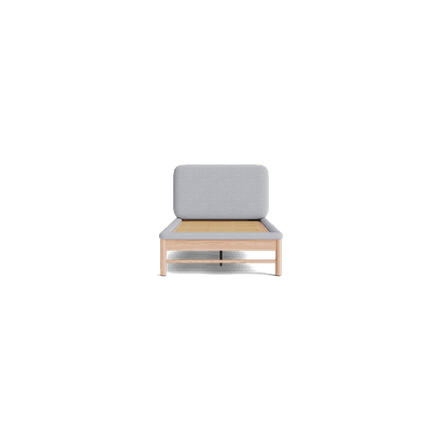 Natural Ash/Silver Fox Paddington Bed Base