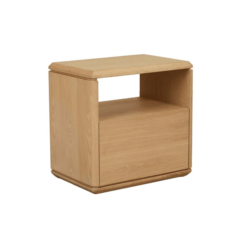 Satin Oak Henry Bedside