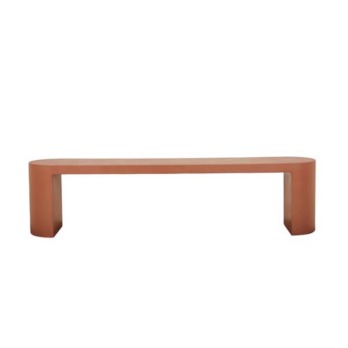 Burnt Sienna Petra Bench