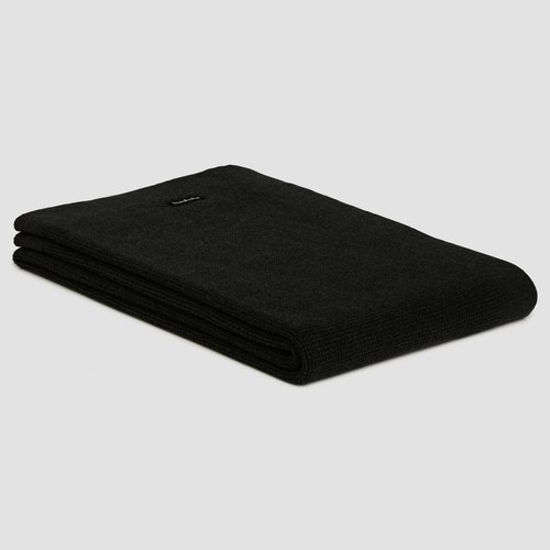 Black Small Box Cotton Throws