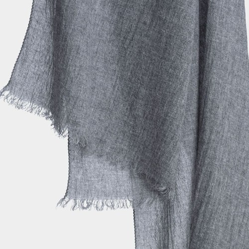 Grey Italian Cashmere Scarves