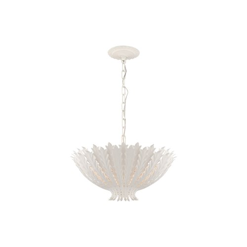 Plaster White Visual Comfort AERIN Hampton Chandelier