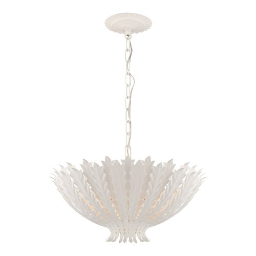 Plaster White Visual Comfort AERIN Hampton Chandelier