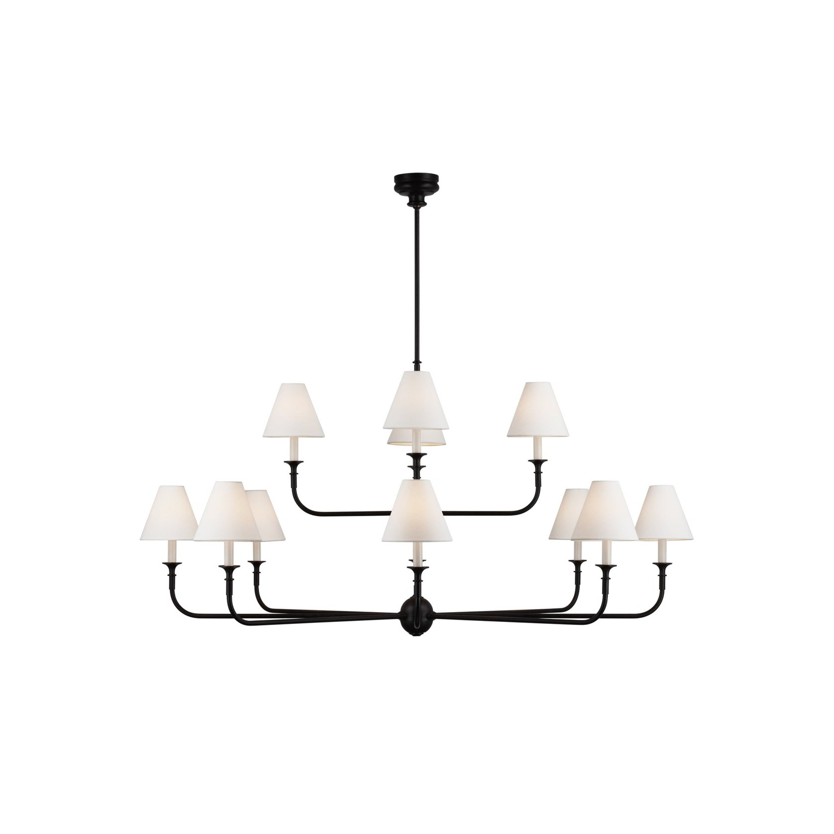 Thomas O'Brien Piaf Grande Two Tier Chandelier ArchiPro AU