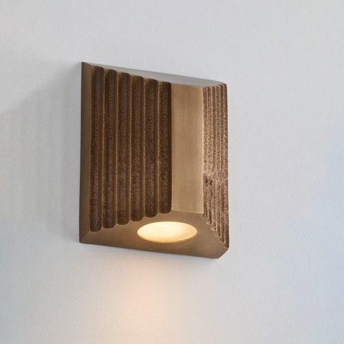 Antique Brass Tor Mini Wall Light