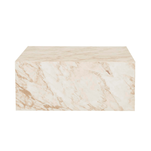 Golden White Marble Ponte Coffee Table