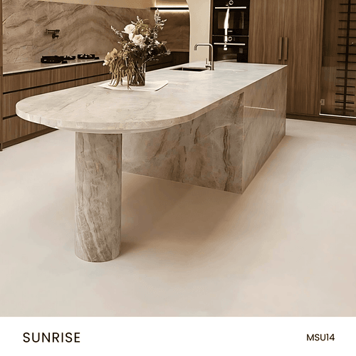 Sunrise Microcement Sample