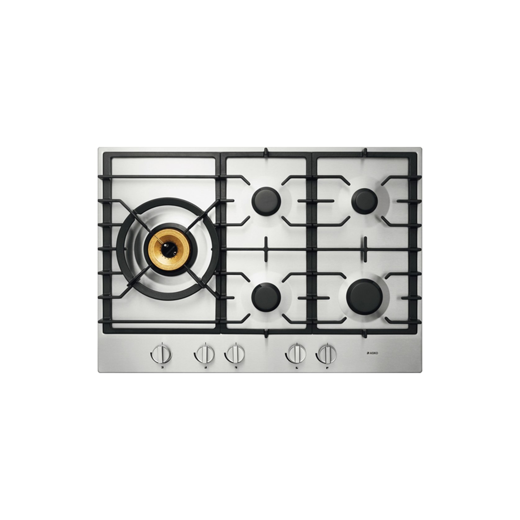 75cm 5 Burner Gas Cooktop Stainless Steel ArchiPro AU