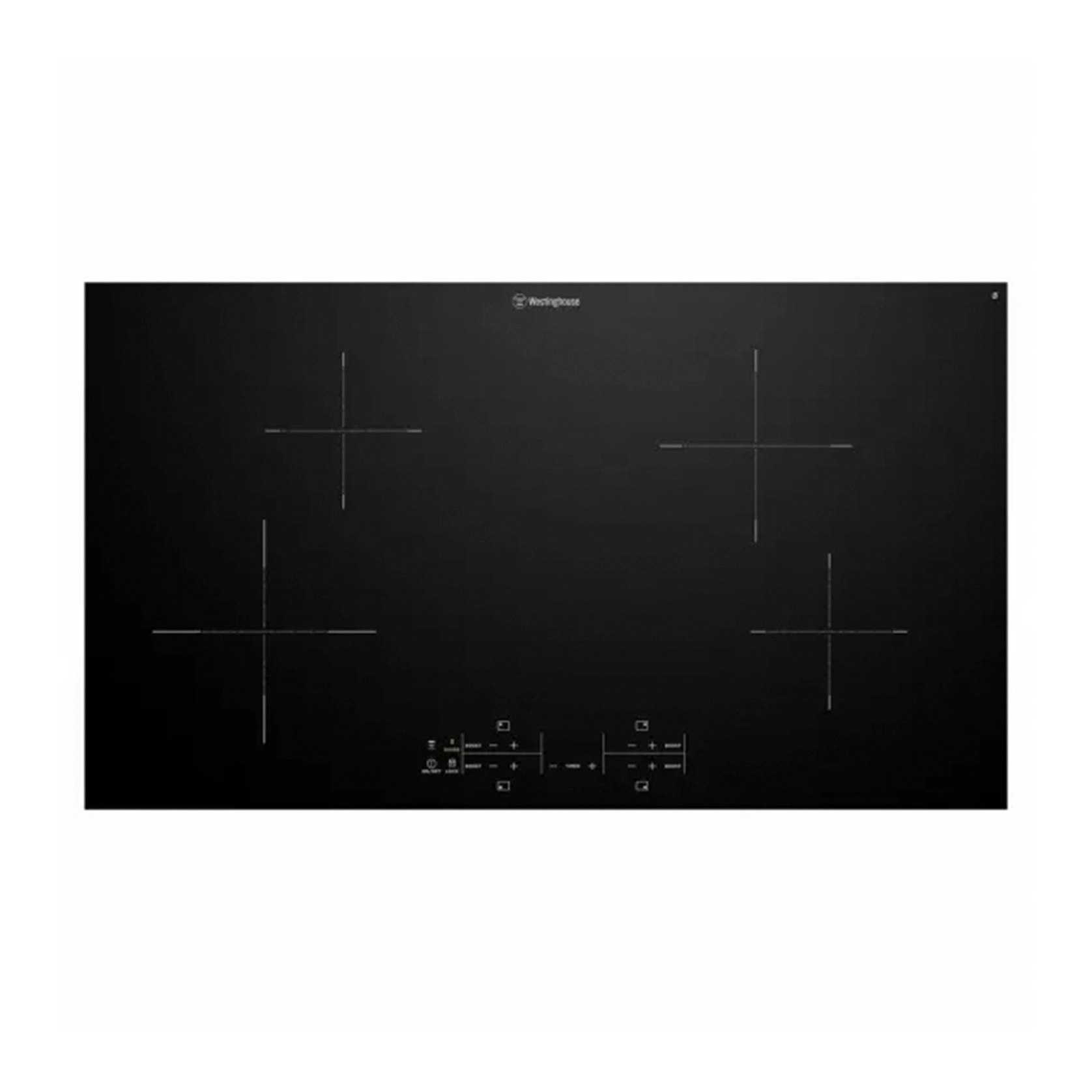 Westinghouse 90cm 4 Zone Induction Cooktop Black ArchiPro AU
