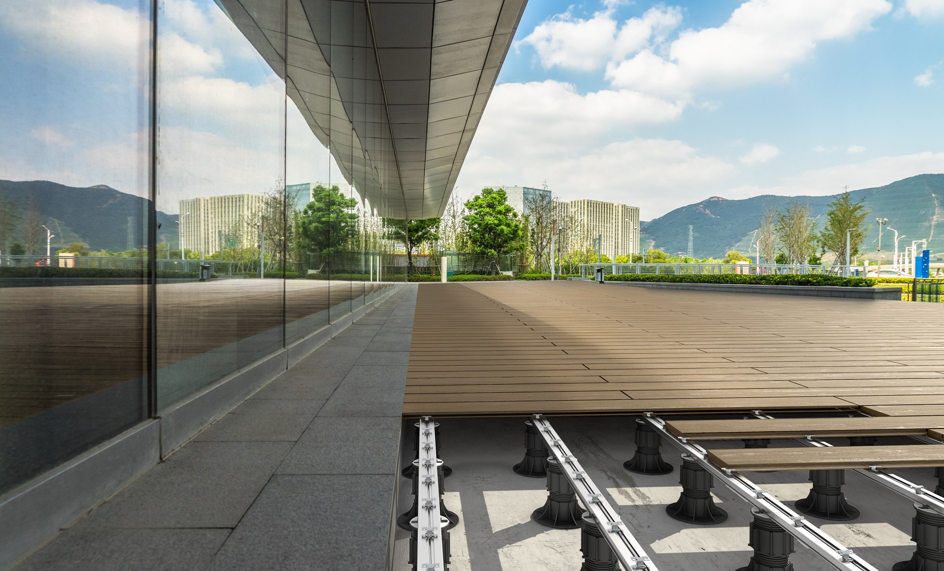 ShadowDeck | Floating Deck Framing System