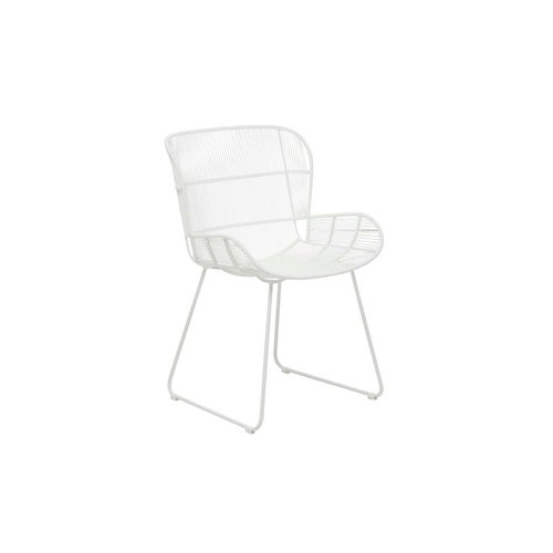 White Granada Butterfly Dining Chair