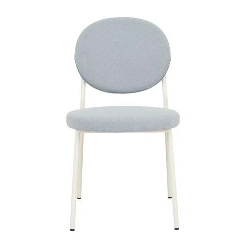 Powder Blue/Matt Bone Laylah Loop Dining Chair