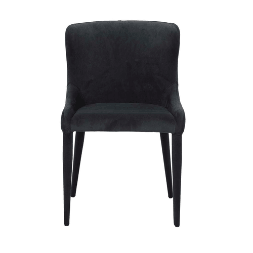 Onyx Velvet Claudia Dining Chair