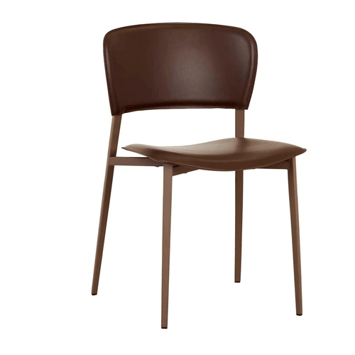 Burgundy/Matt Carob Matilda Dining Chair