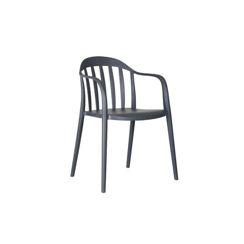 Dark Grey Alice Outdoor Dining Chair