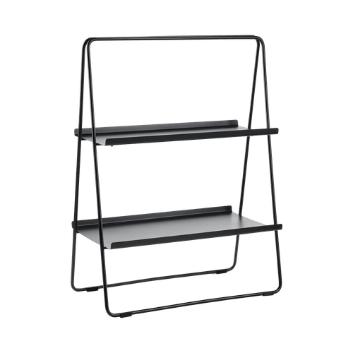Black Zone A-Table Shelf Unit