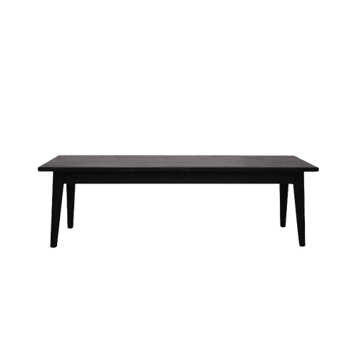 Matte Black Vaasa Bench