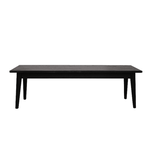 Matte Black Vaasa Bench