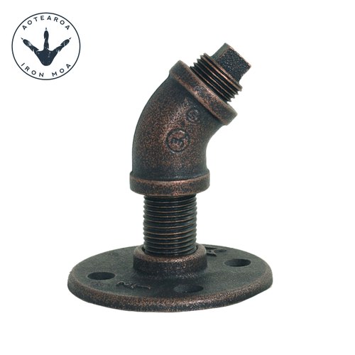 Rustic Bronze Pipe Hook