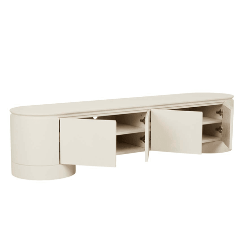 Porcelain Pluto Entertainment Unit