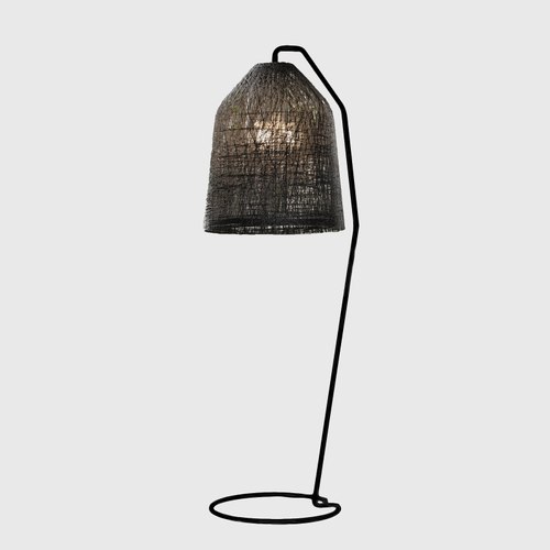 Black Black Out Floor Lamp