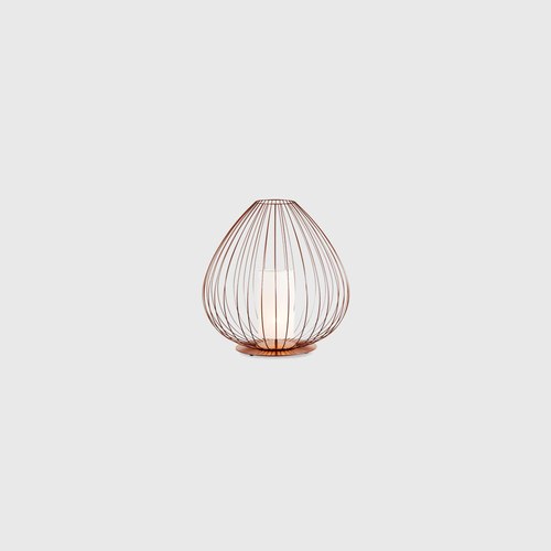 Glossy Bronze Cell Floor Lamp