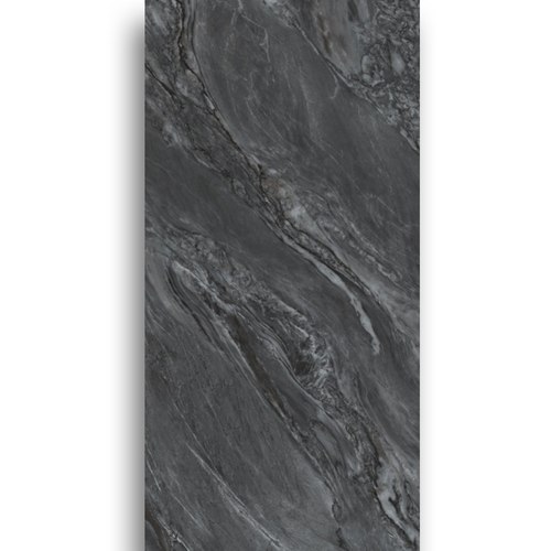Dark Grey Smoke Stone Polished Porcelain Tile 750x1500