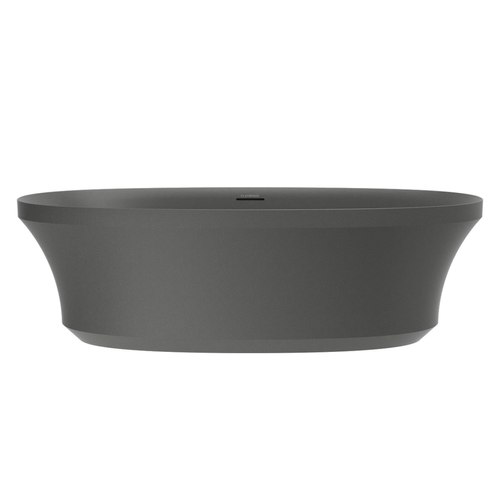 Charcoal Flute 1800 Freestanding Bath
