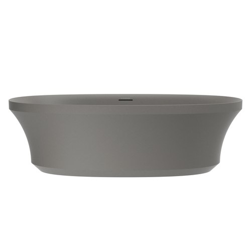 Schist Grey Flute 1800 Freestanding Bath