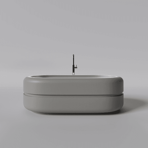 Pebble Milazzo 1700 Pill Freestanding Bath