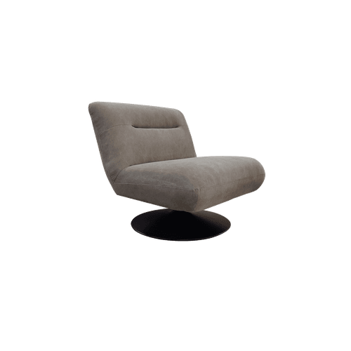 Truffle Phantom Swivel Club Chair