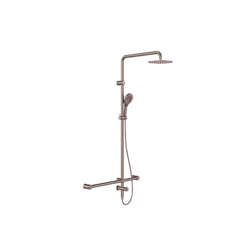 Brushed Bronze Calibre Mecca T Bar Grab Rail by Avail