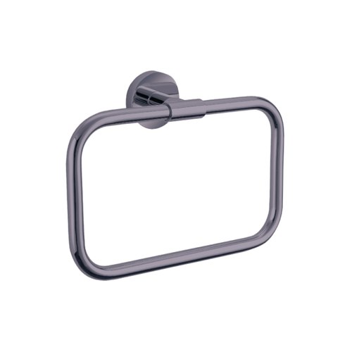 Gunmetal Evoke Towel Ring
