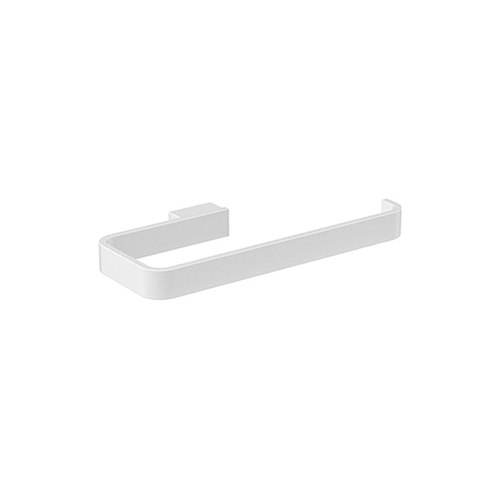 Matte White Quadro Towel Rail - 205mm