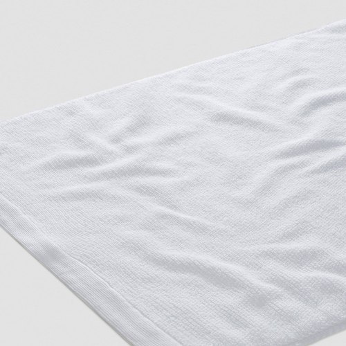 White Rib Hand Towels