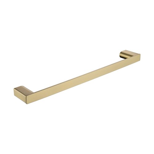 Brushed Brass Code Pure Towel Rail 500Mm - 7 Colours