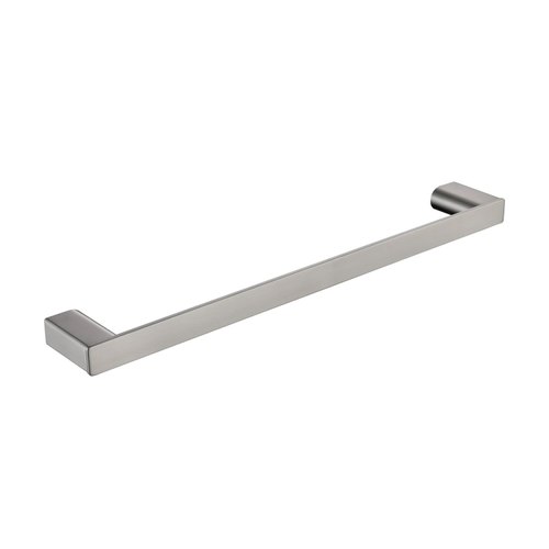 Brushed Nickel Code Pure Towel Rail 500Mm - 7 Colours