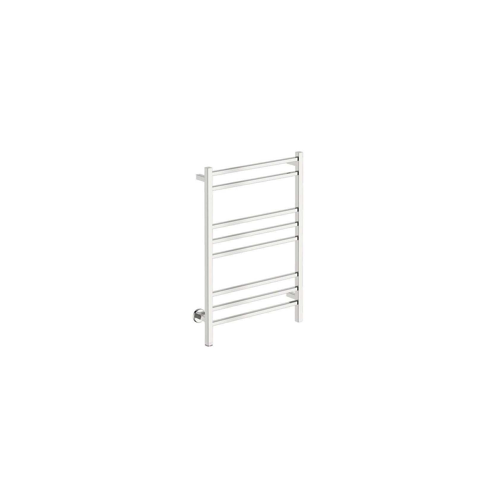 CUBIC 8 Bar 650mm Straight Heated Towel Rail with PTSelect Switch