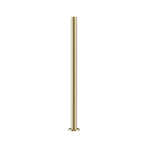 Brushed Brass Code Pure Freestanding Heated Towel Rail 1000Mm