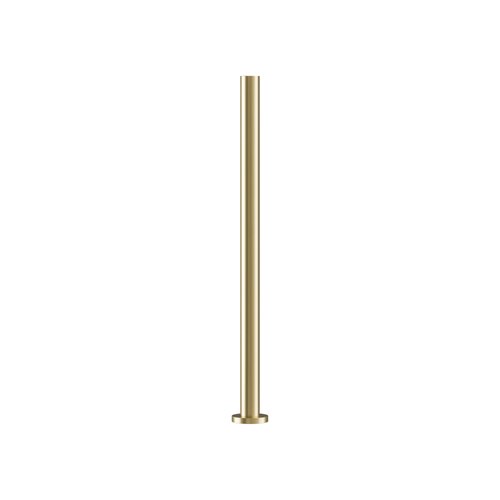 Brushed Brass Code Pure Freestanding Heated Towel Rail 900mm