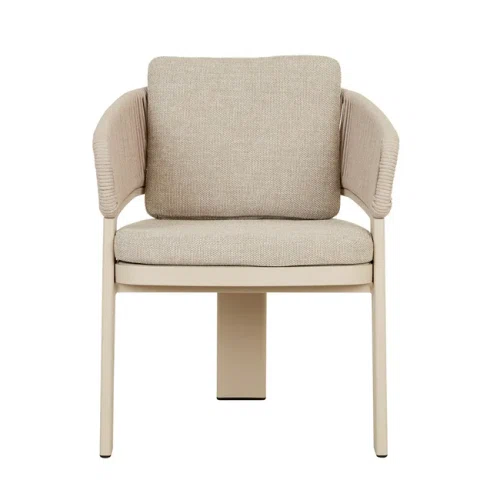 Sand/Natural Valencia Rope Dining Armchair