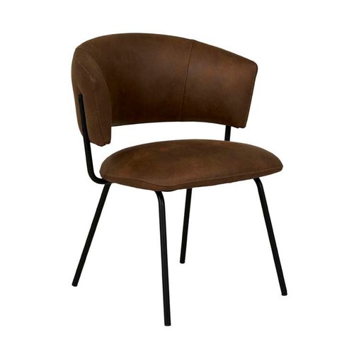 Eastwood Tan/Matt Black Mimi Dining Chair