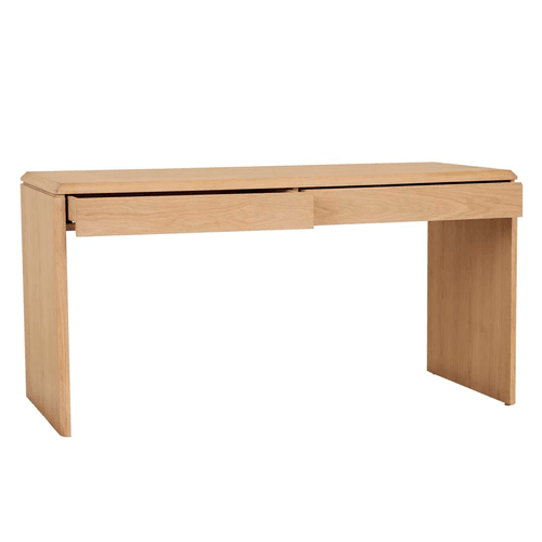 Satin Oak Henry Desk