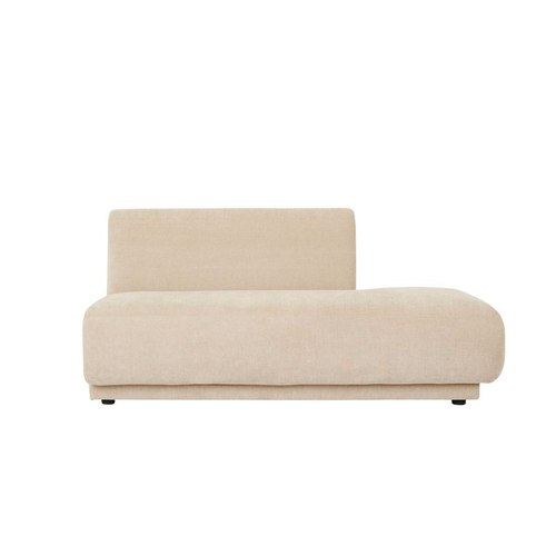 Soft Wheat Juno Pebble Open Right Chaise Sofa